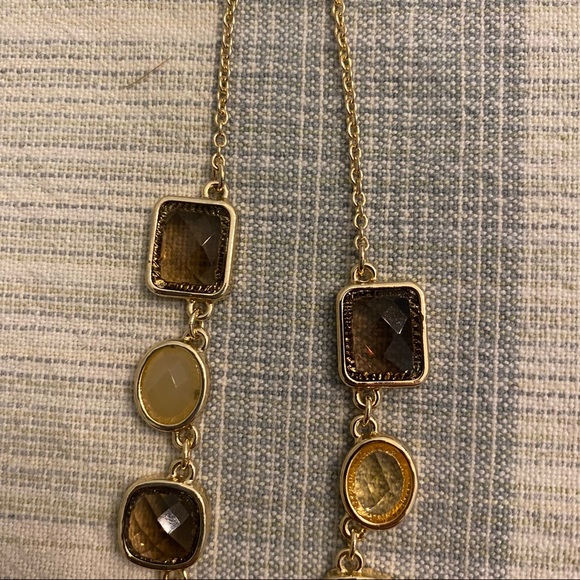 Ann Taylor Long Gemstone Necklace - Picture 9 of 15